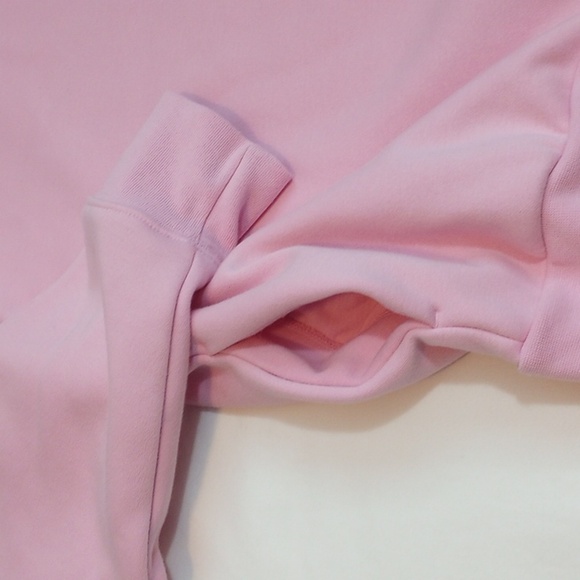Fabletics Womens Pullover Sz XXS Oversized Pink Pockets Hoodie Comfy Athleisure - Picture 4 of 7
